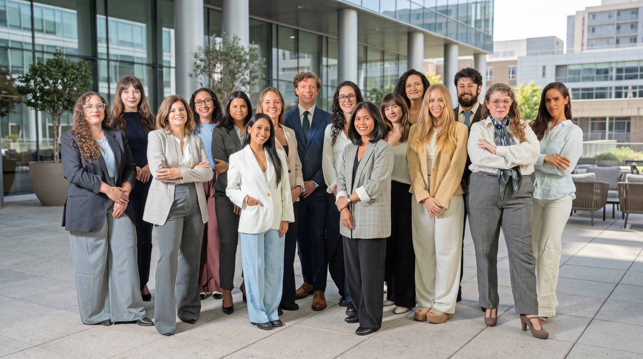Robinson Immigration Law team standing together